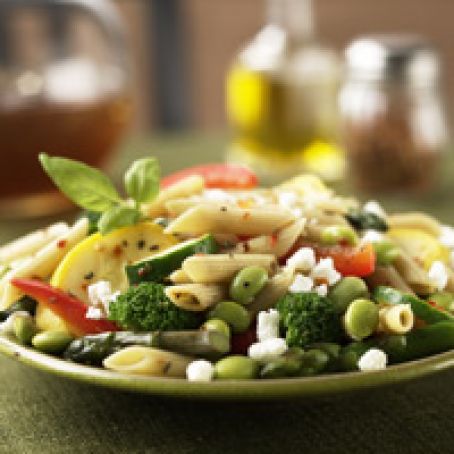 Vegetable and Whole Wheat Pasta Toss